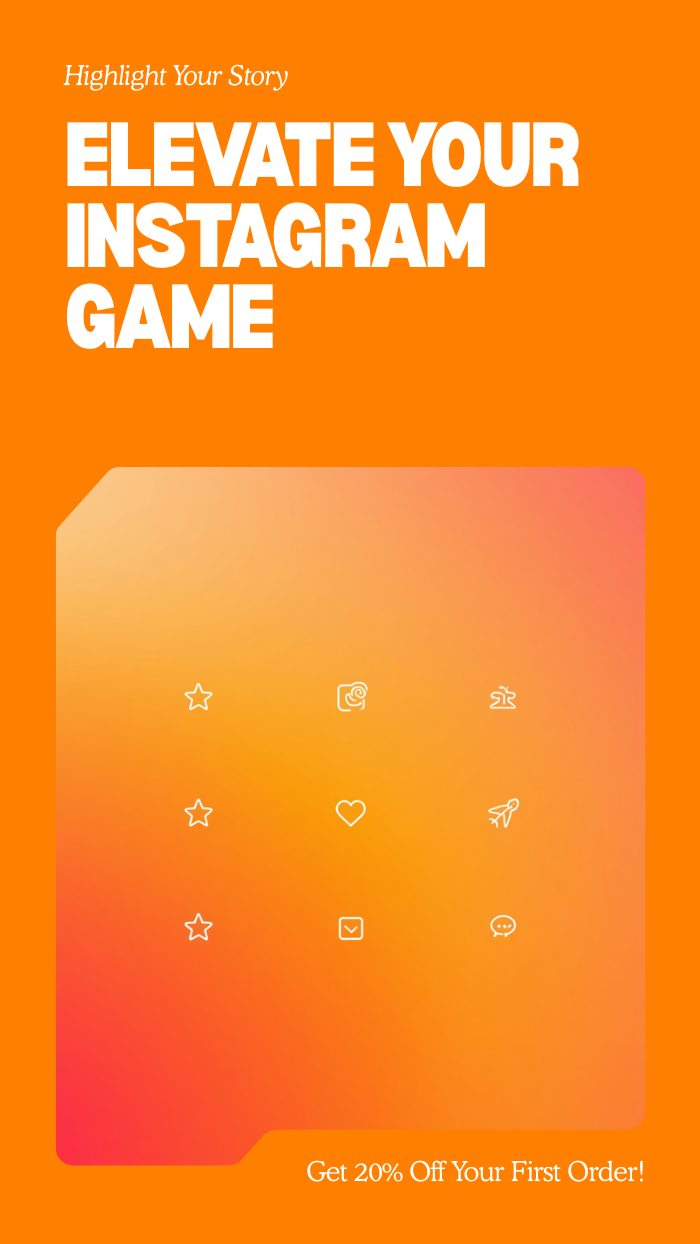 Instagram Highlight Covers — Editable Canva Template (24 covers · 1080×1920) Notion Template